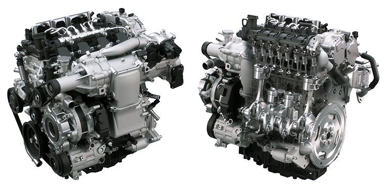 Afbeeldingsresultaat voor mazda 3 skyactiv x engine