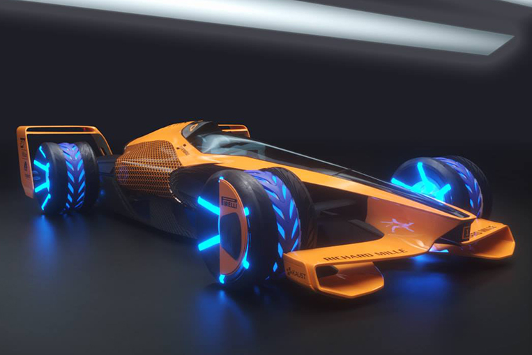 McLaren conjures up Formula 1 cars for the year 2050 | VISOR