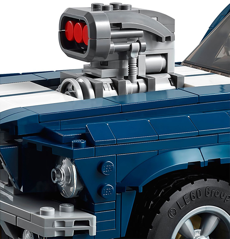 Lego immortalizes legendary 1967 Ford Mustang fastback