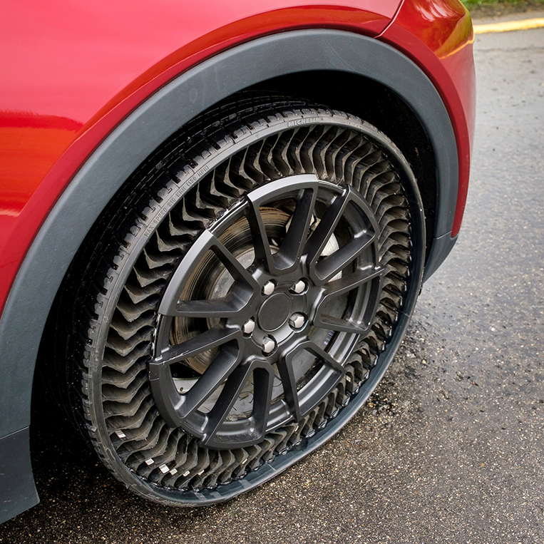 GM and Michelin move a step closer to making punctureproof tires