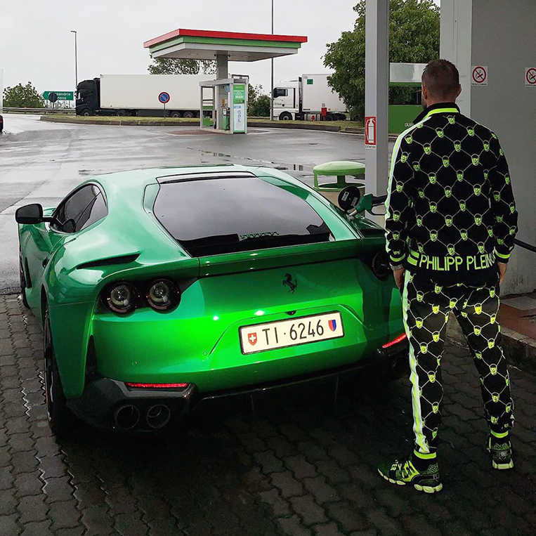 ferrari green shoes