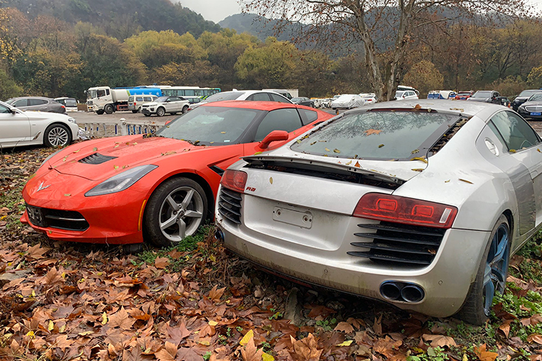 The Story Behind This Supercar Graveyard In China - Supercar Gallery