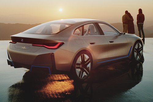 The BMW Concept i4 is an electric grille monster | VISOR.PH