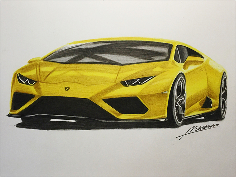 The ability to draw cars is an enviable skill | VISOR.PH