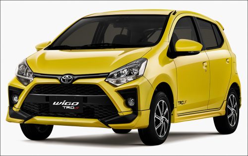 The new Toyota Wigo in yellow is so cool to the eyes | VISOR.PH