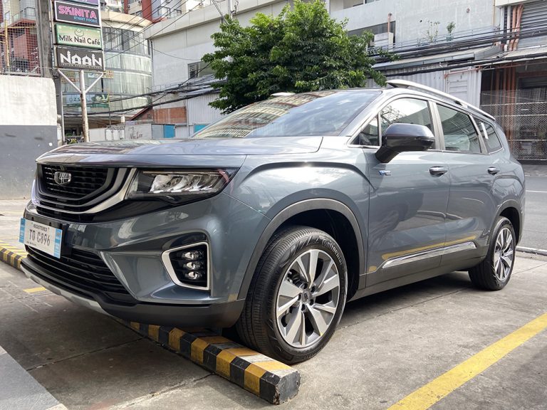 Photos: The 7-seater Geely Okavango midsize crossover | VISOR.PH