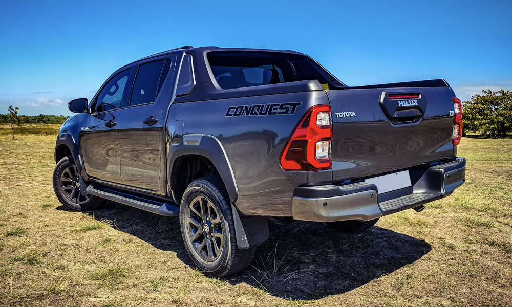 Toyota Hilux Conquest 2.4 4×2 AT A tough urban workhorse with swag