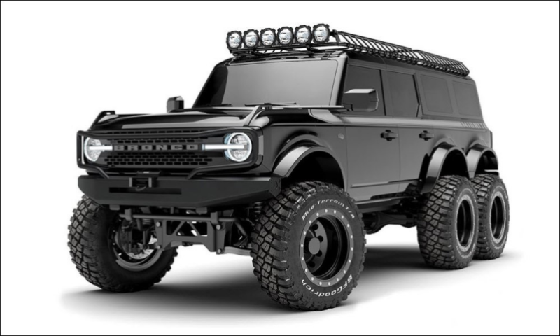 This six-wheel Ford Bronco costs more than a supercar | VISOR.PH