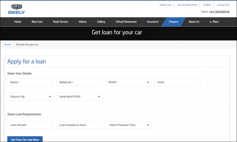 Crm geely autocrm login