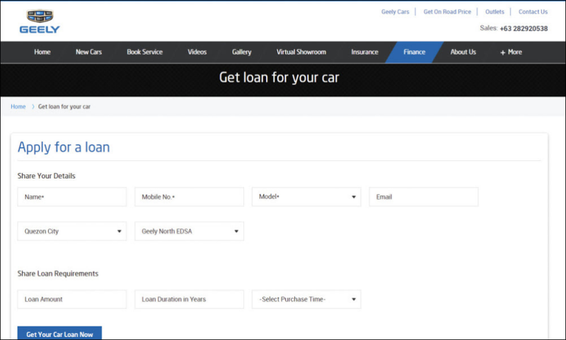 Crm geely autocrm login