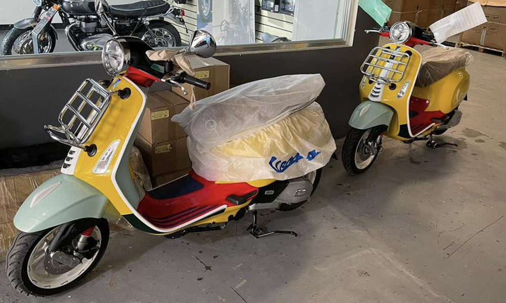 Vespa Reveals Special Edition Sean Wotherspoon Primavera Scooter