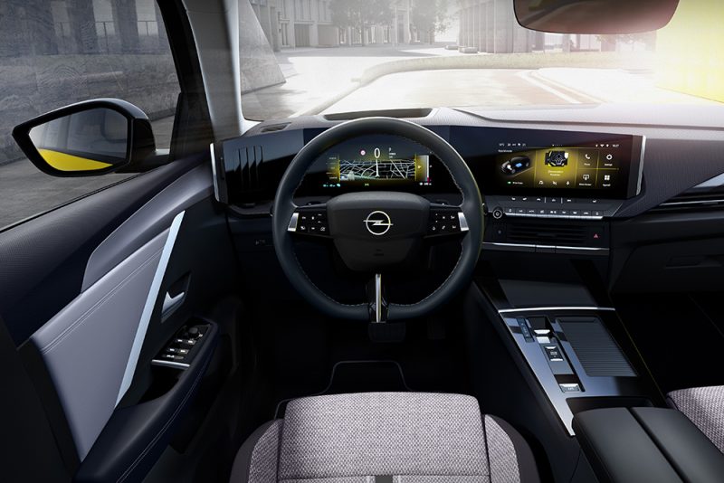 Opel astra габариты