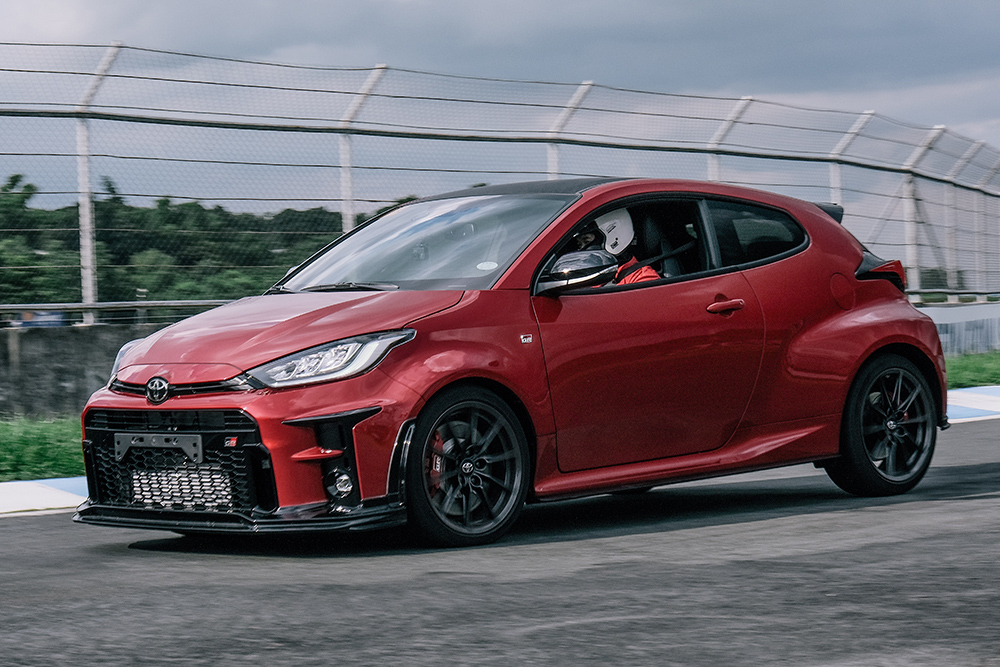 Toyota would like us to play with the GR Yaris