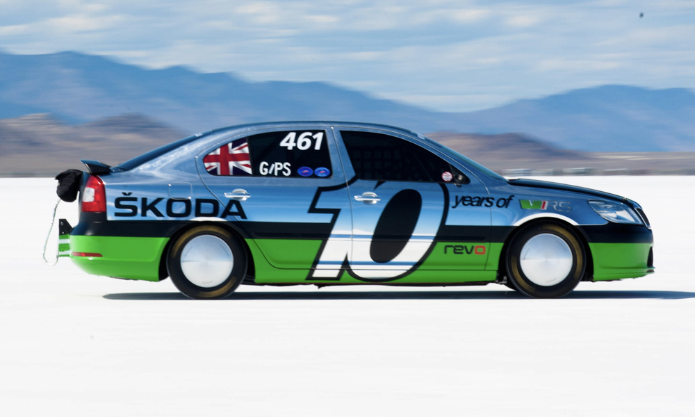 Škoda Octavia RS  Evolution of speed - Škoda Motorsport