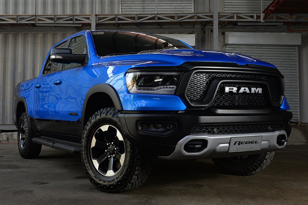 The Ram 1500 Rebel pickup is yours for P4,090,000