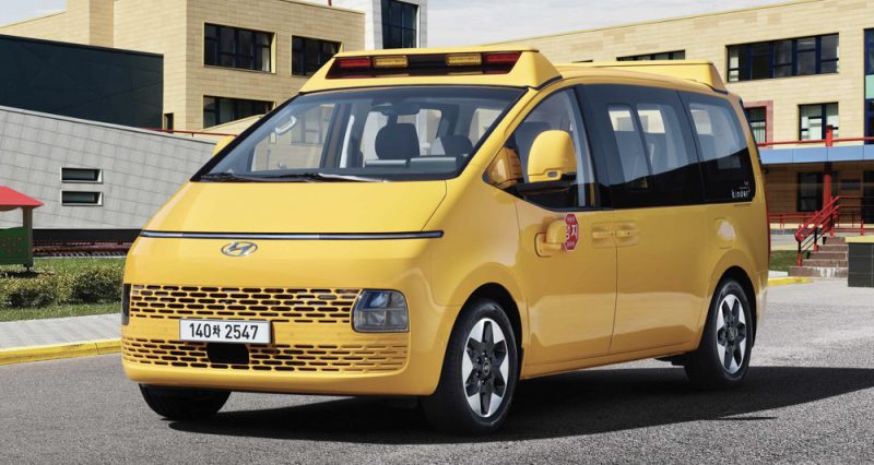 The Hyundai Staria Kinder is a high-tech school bus | VISOR.PH