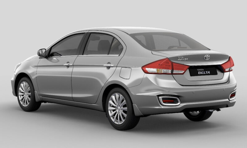 The Middle East-spec Toyota Belta has a familiar look | VISOR