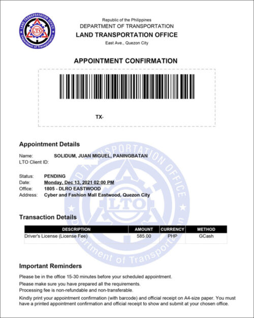 License renewal using the LTMS portal is actually quite easy VISOR PH
