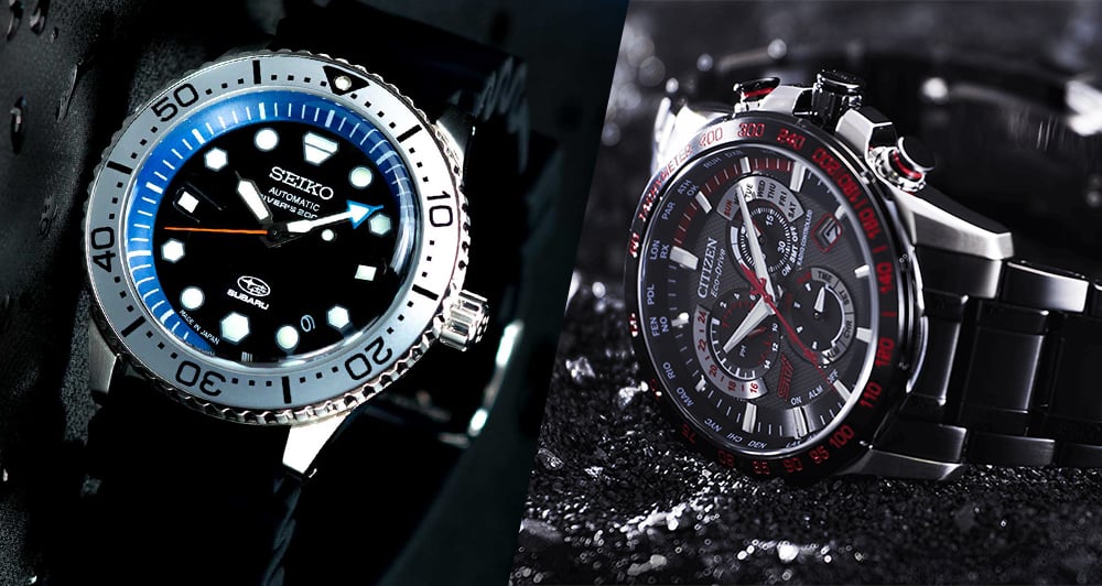 Here are two Subaru watches made by Seiko and Citizen | VISOR.PH