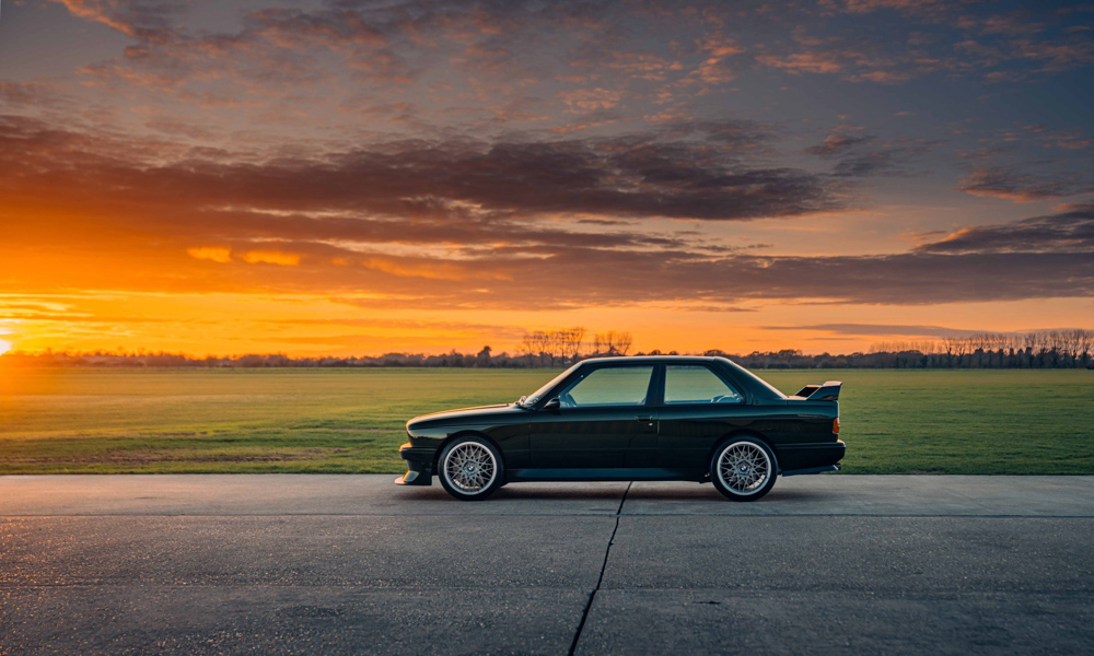 E30 BMW M3 enhanced by restorer Redux