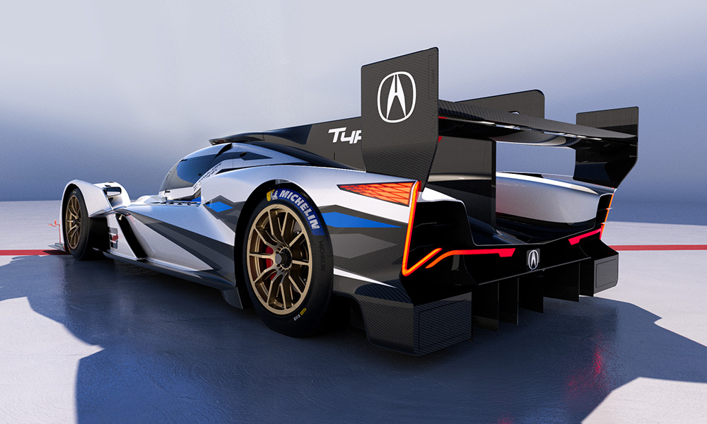 The ARX06 is Acura’s Le Mans Daytona Hybrid racer VISOR.PH