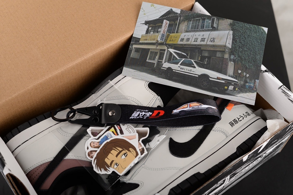 Custom Initial D x Nike Dunk Sneakers Are Simply Beautiful