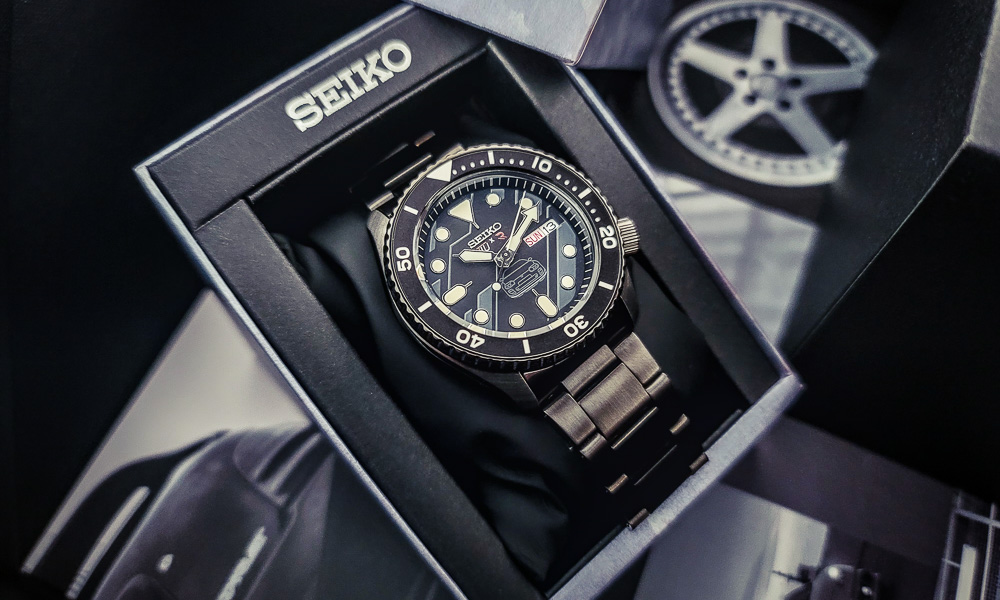 A custom Seiko watch to commemorate R Garage | VISOR PH