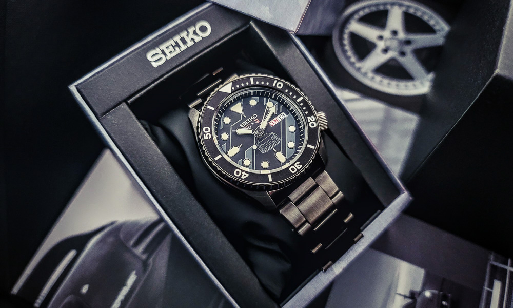 A custom Seiko watch to commemorate R Garage VISOR.PH