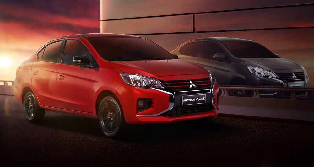 The Mitsubishi Mirage G4 has a limitededition Black Series variant