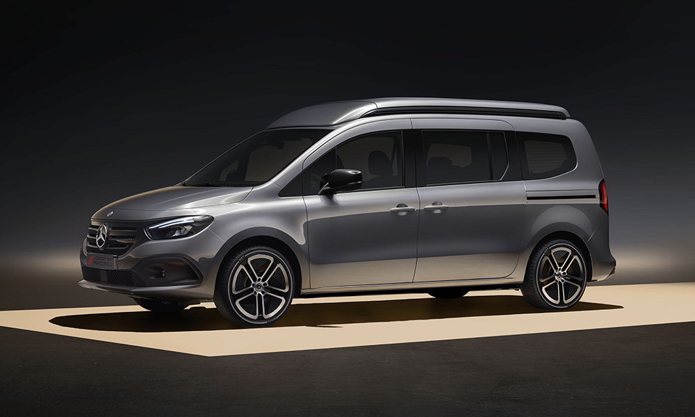 Mercedes-Benz unveils electric Marco Polo camper van concept