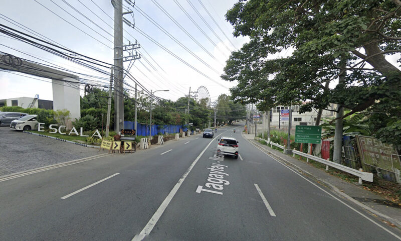 There will be a one-way traffic scheme in Tagaytay on these following ...