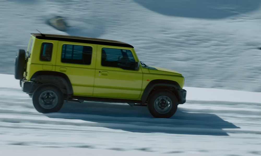 The five-door Suzuki Jimny has finally been unveiled