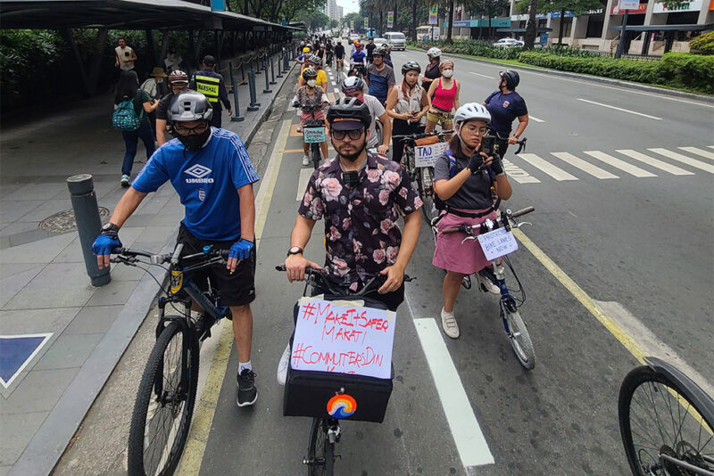 Ayala Avenue’s bicycle lanes to stay | VISOR.PH