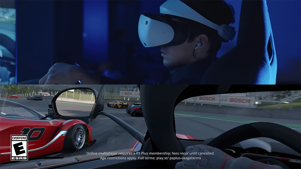 Playstation vr gran online turismo