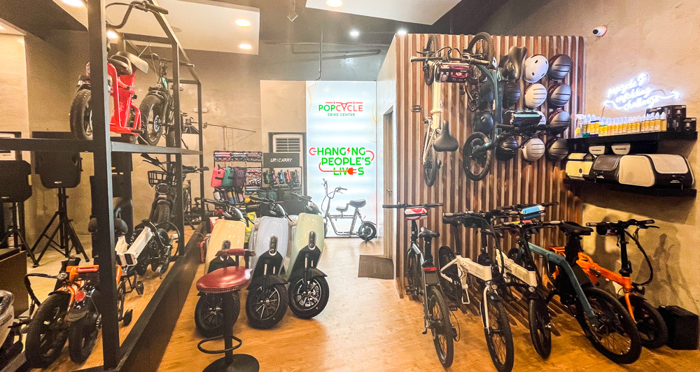 Popcycle Ebike Center opens its 1st in mall store at Venice Grand