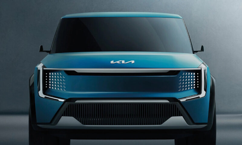 Kia Teases The Ev All Electric Suv Visor Ph