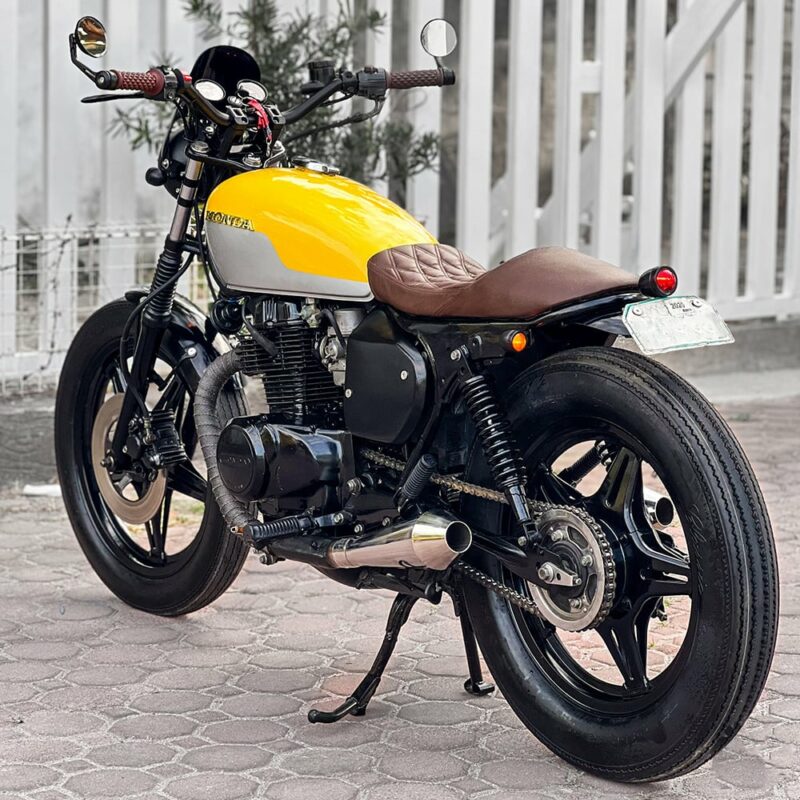 Project bike: Apache Customs Honda CB400T Brat | VISOR.PH