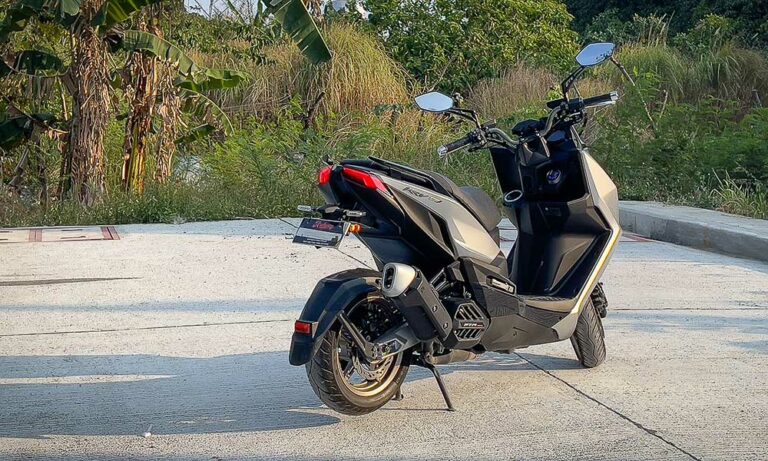 The Kymco KRV 180i is a standout from the crop of scooters | VISOR.PH