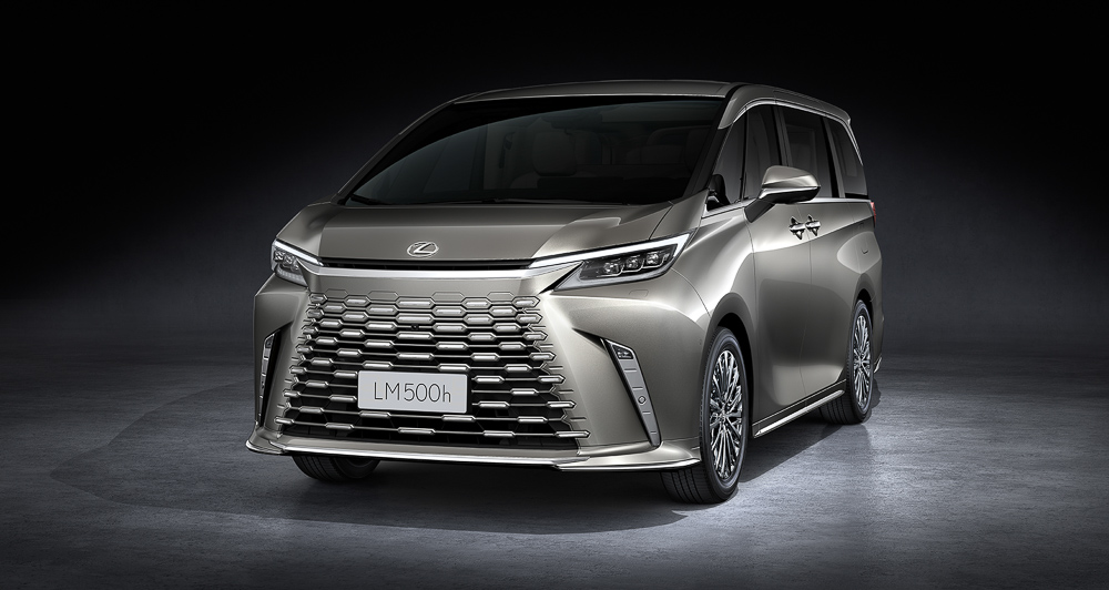 This is the all-new Lexus LM