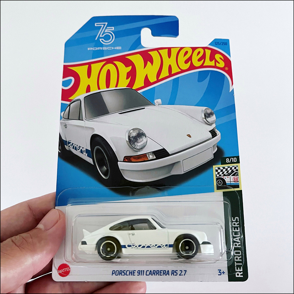 Hot Wheels Porsche 911 GT3 RS White HW Exotics Miniature