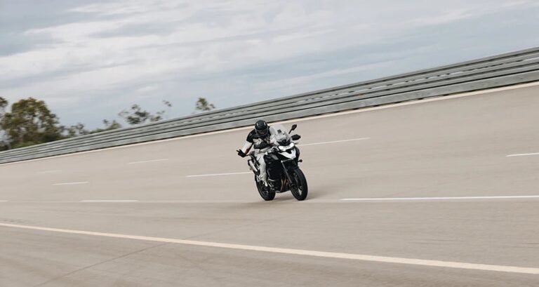 A Triumph Tiger was ridden 4,012km in 24 hours for a new world record ...
