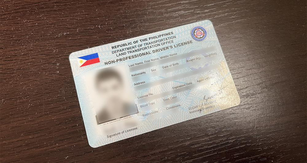 The LTO expects at least 5,000 driving license cards to arrive before ...