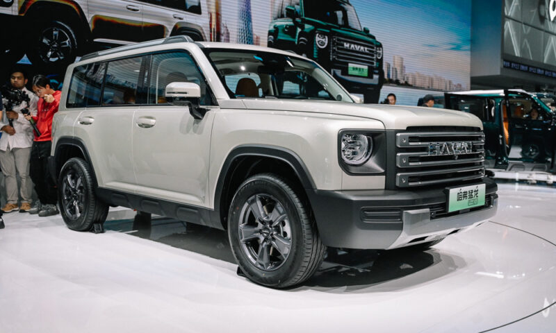 Auto Guangzhou 2023: The Haval Raptor is an electrified off-roader for ...