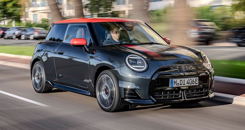 Mini spices up the Cooper SE with a JCW trim treatment