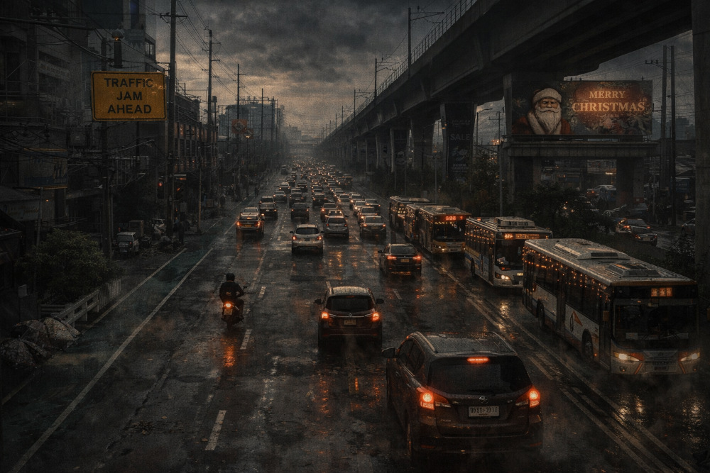Manila dark times at xmas