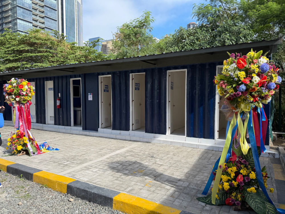 MMDA shower facility