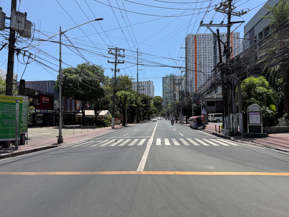 Makati empty roads holy week 2026