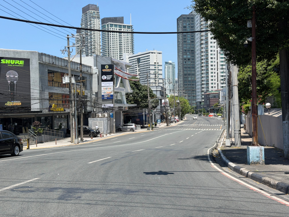 Makati no traffic during Holy Week Friday 2026