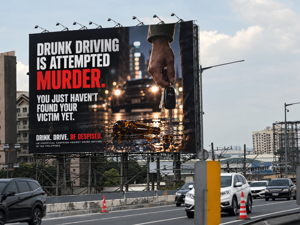 Drunk Driving Is Attempted Murder Billboard